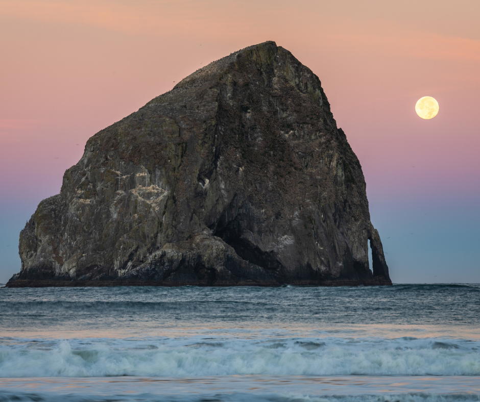 Haystack Rock, Oregon coast